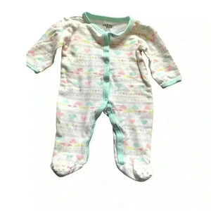 [5 for $25) Chickpea onesie, size  0 to 3, EUC